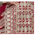 Spectacular Maroon Colored Georgette Sifli Saree With Odhani